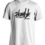 Humble logo tee White